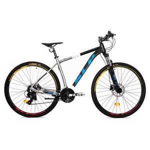 Bicicleta Slp Mtb Alum.200Pro R29 T18 Negro-Azul-Gris